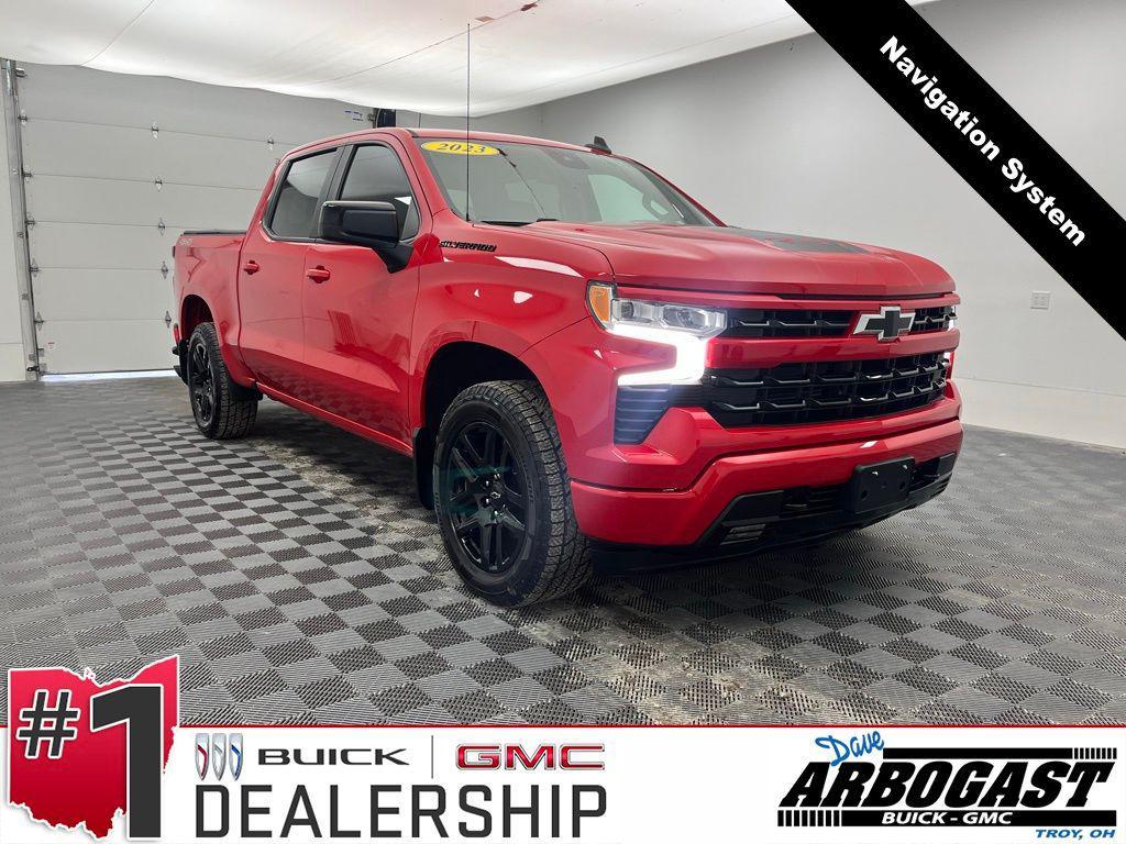 used 2023 Chevrolet Silverado 1500 car, priced at $38,392