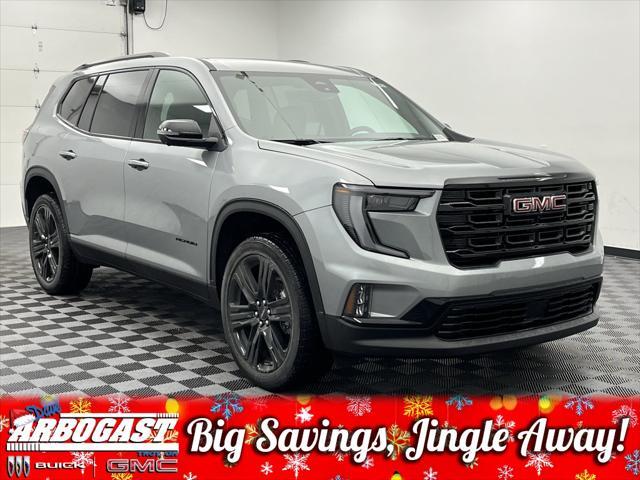 new 2025 GMC Acadia car, priced at $50,075