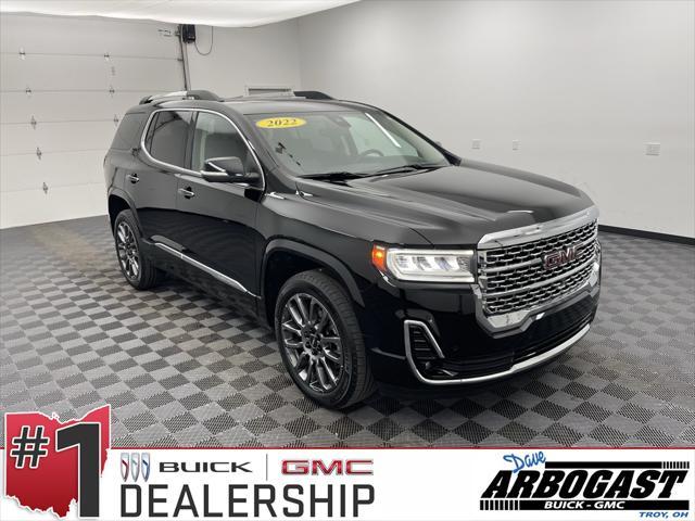 used 2022 GMC Acadia car, priced at $34,389