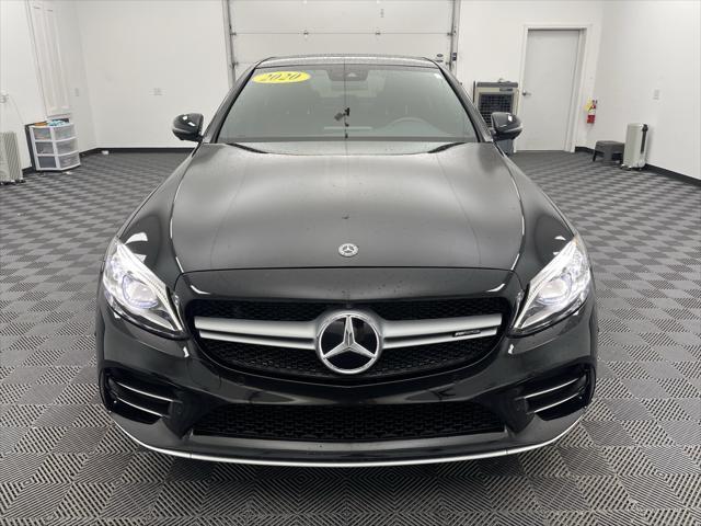 used 2020 Mercedes-Benz AMG C 43 car, priced at $41,739