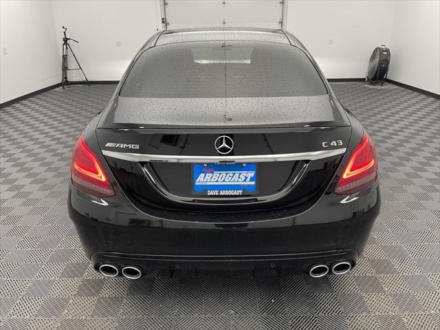 used 2020 Mercedes-Benz AMG C 43 car, priced at $41,739