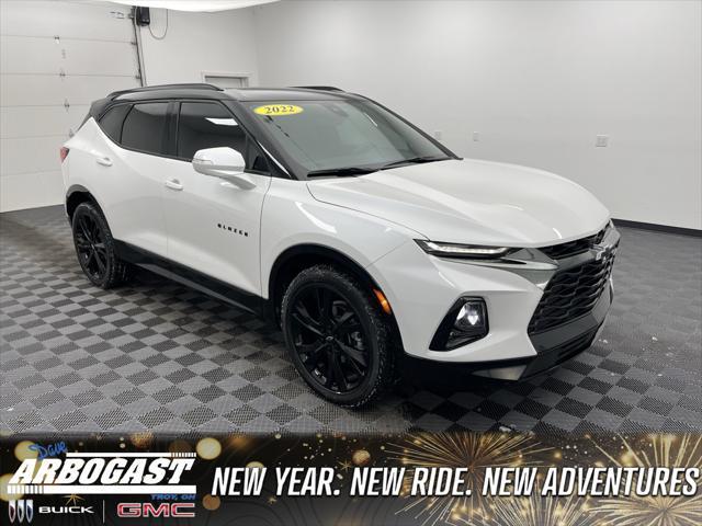 used 2022 Chevrolet Blazer car, priced at $33,928