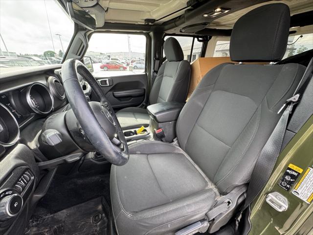 used 2021 Jeep Wrangler car, priced at $33,298