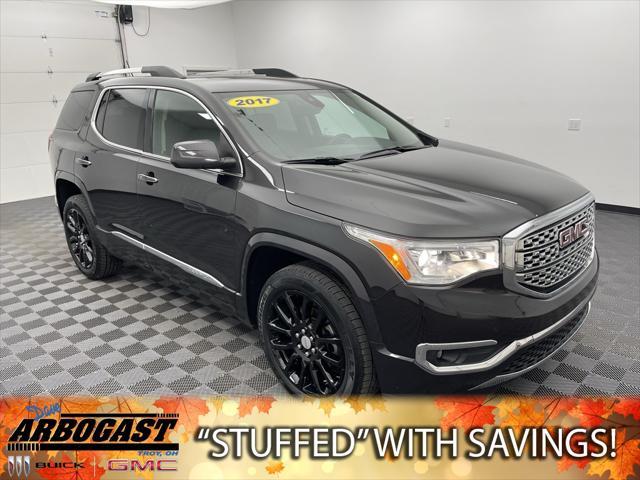 used 2017 GMC Acadia car, priced at $17,972