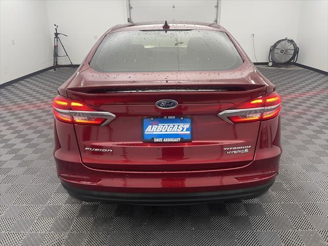 used 2019 Ford Fusion Hybrid car, priced at $10,995