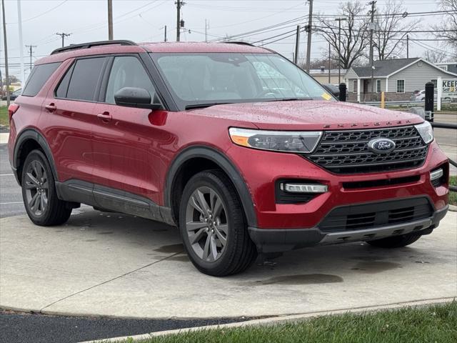 used 2021 Ford Explorer car, priced at $27,998