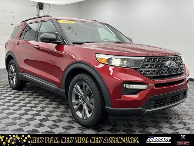 used 2021 Ford Explorer car, priced at $26,932