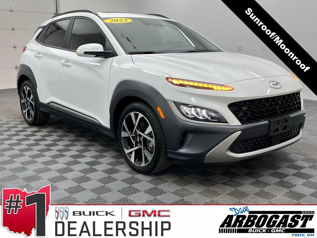 used 2023 Hyundai Kona car, priced at $22,645