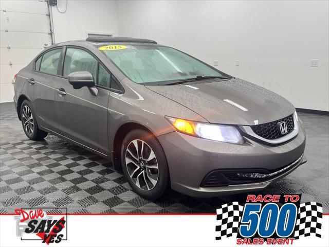 used 2015 Honda Civic car, priced at $9,985