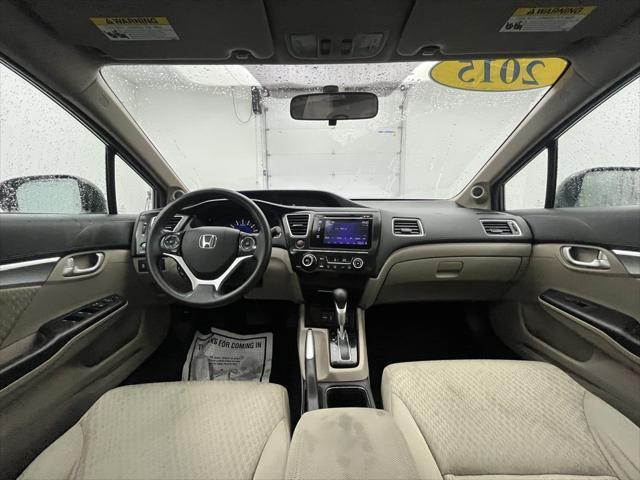 used 2015 Honda Civic car, priced at $9,985