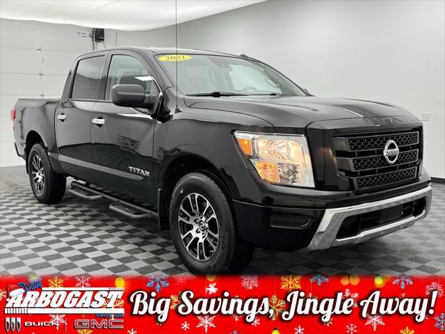 used 2021 Nissan Titan car, priced at $31,998