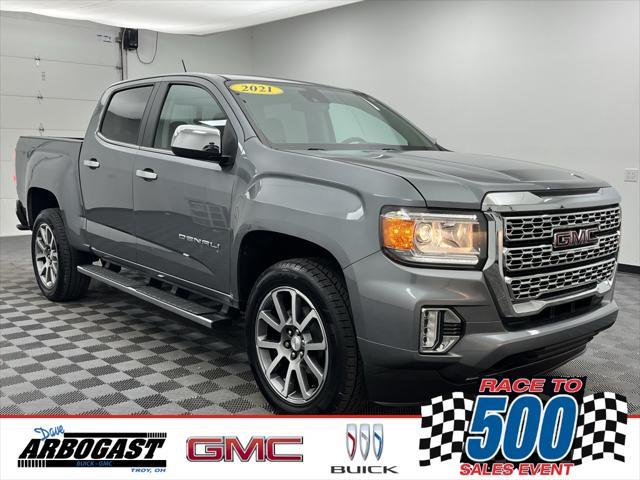 used 2021 GMC Canyon car, priced at $30,248