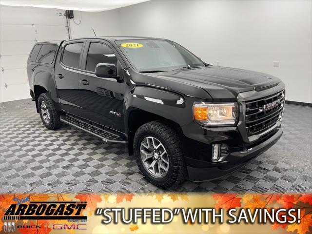 used 2021 GMC Canyon car, priced at $33,987