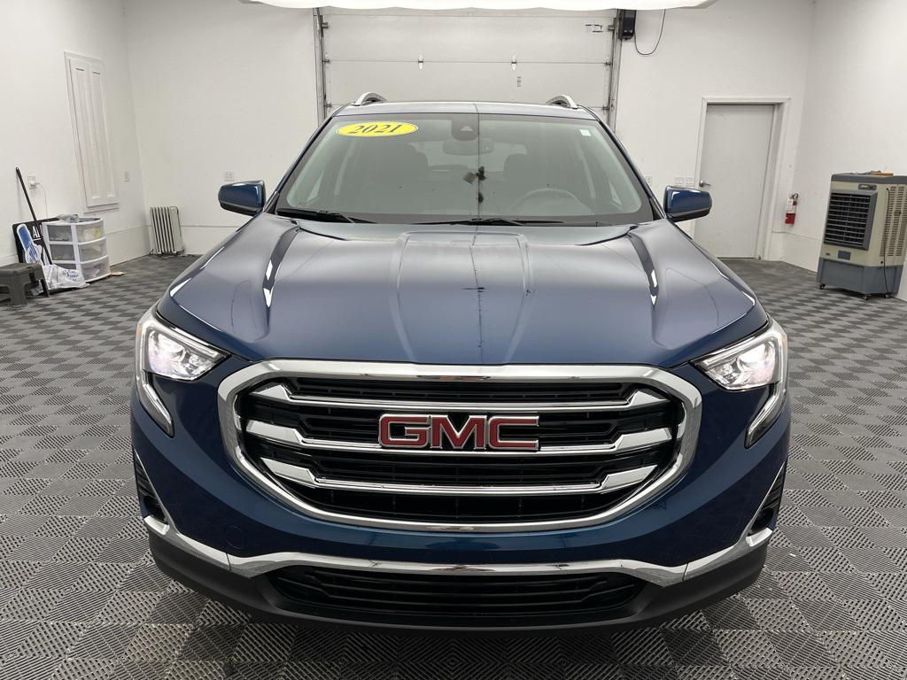 used 2021 GMC Terrain car, priced at $24,500