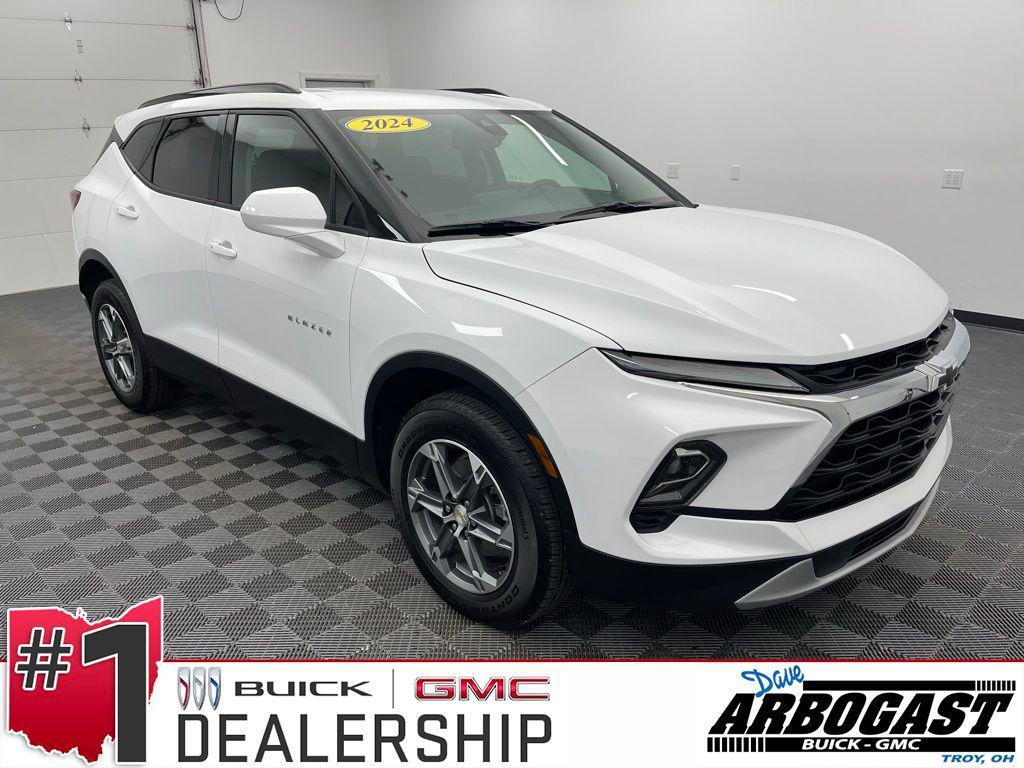 used 2024 Chevrolet Blazer car, priced at $27,496