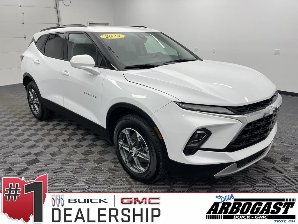 used 2024 Chevrolet Blazer car, priced at $27,961
