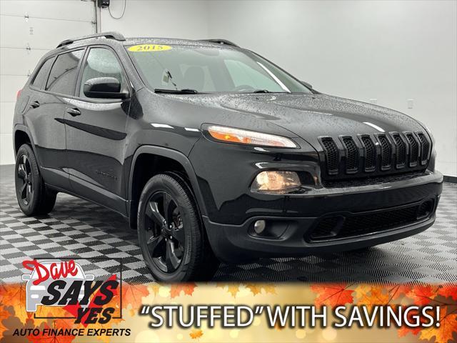 used 2015 Jeep Cherokee car, priced at $14,395