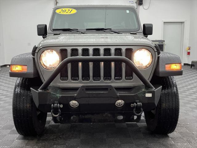 used 2021 Jeep Wrangler Unlimited car, priced at $33,989
