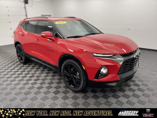 used 2021 Chevrolet Blazer car, priced at $26,481