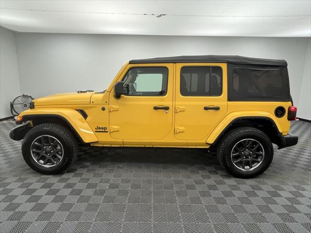 used 2021 Jeep Wrangler Unlimited car, priced at $30,188