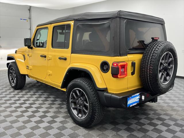 used 2021 Jeep Wrangler Unlimited car, priced at $30,188