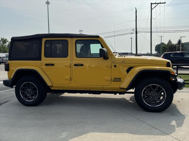 used 2021 Jeep Wrangler Unlimited car, priced at $30,995