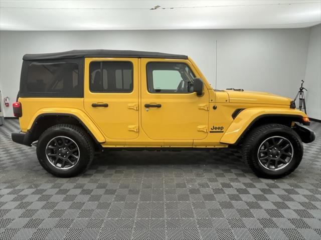 used 2021 Jeep Wrangler Unlimited car, priced at $30,188