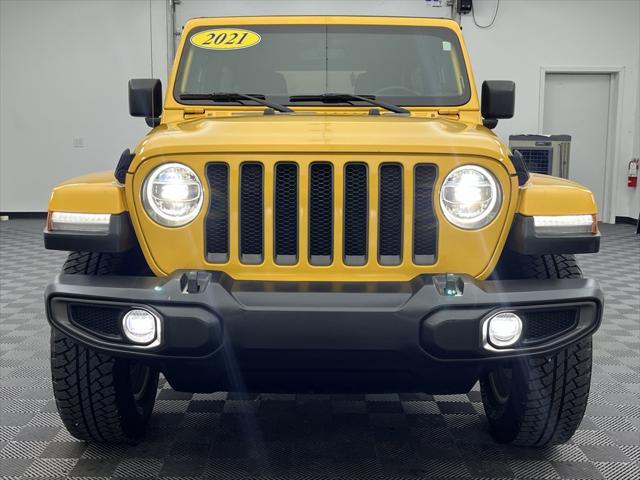 used 2021 Jeep Wrangler Unlimited car, priced at $30,188