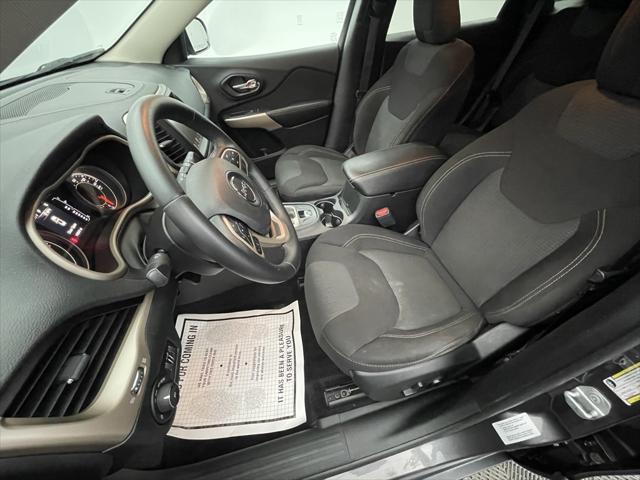used 2017 Jeep Cherokee car, priced at $13,995
