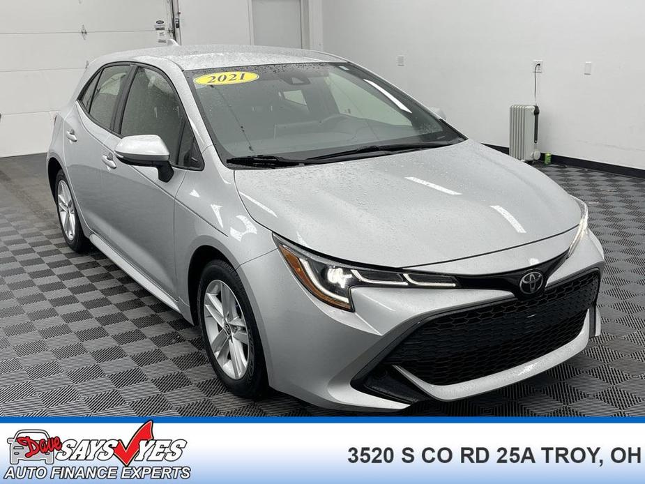 used 2021 Toyota Corolla Hatchback car, priced at $20,998
