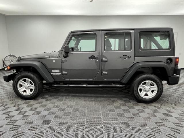 used 2017 Jeep Wrangler Unlimited car, priced at $21,998