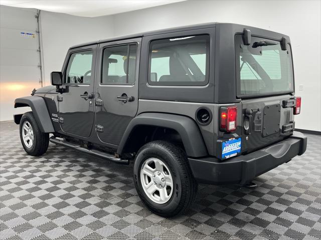 used 2017 Jeep Wrangler Unlimited car, priced at $21,998