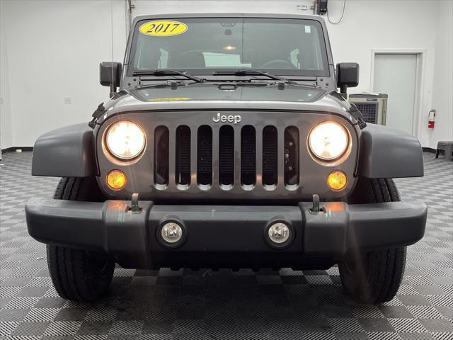 used 2017 Jeep Wrangler Unlimited car, priced at $21,998
