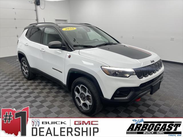 used 2022 Jeep Compass car, priced at $24,898