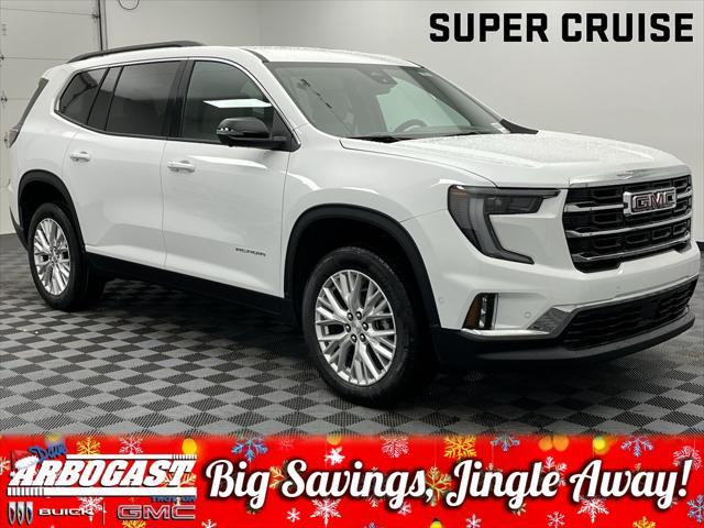 new 2025 GMC Acadia car, priced at $50,785