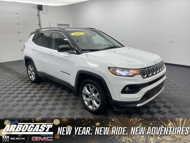 used 2022 Jeep Compass car, priced at $23,548