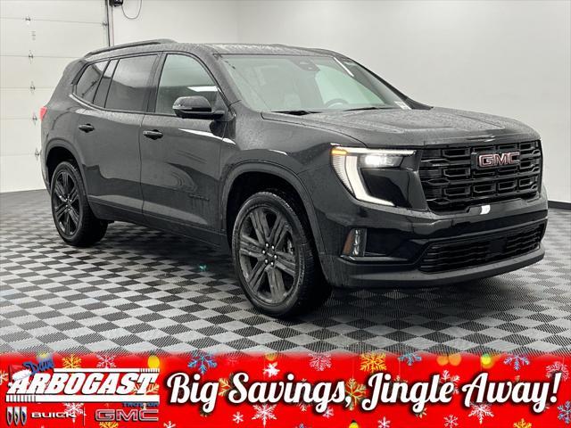 new 2025 GMC Acadia car, priced at $50,075