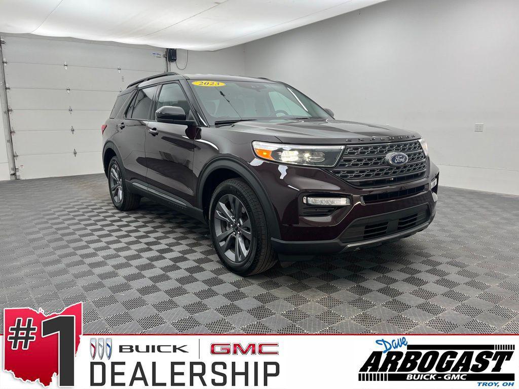 used 2023 Ford Explorer car, priced at $35,283