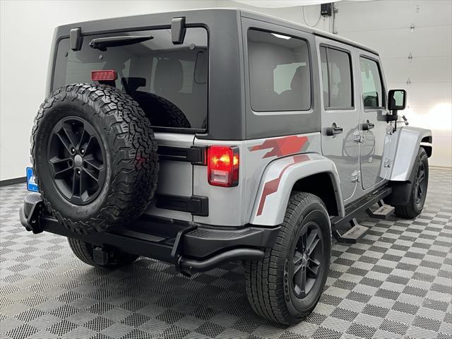used 2017 Jeep Wrangler Unlimited car, priced at $22,598