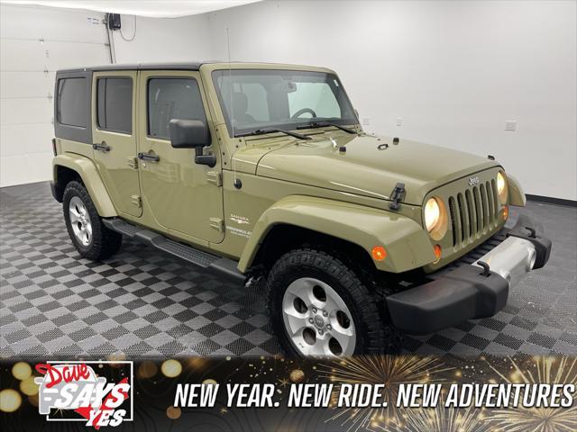 used 2013 Jeep Wrangler Unlimited car, priced at $15,998