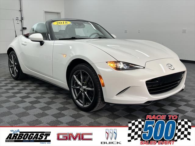 used 2018 Mazda MX-5 Miata car, priced at $19,652