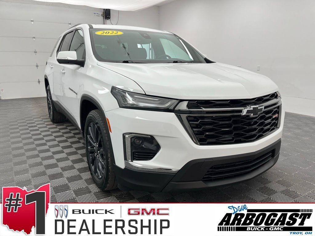 used 2022 Chevrolet Traverse car, priced at $28,257