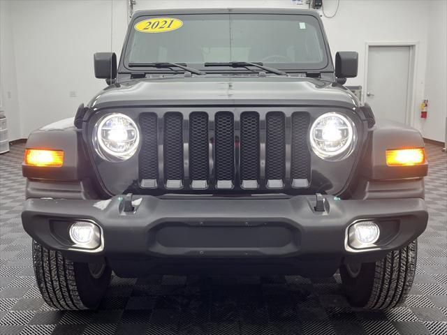 used 2021 Jeep Wrangler Unlimited car, priced at $30,298