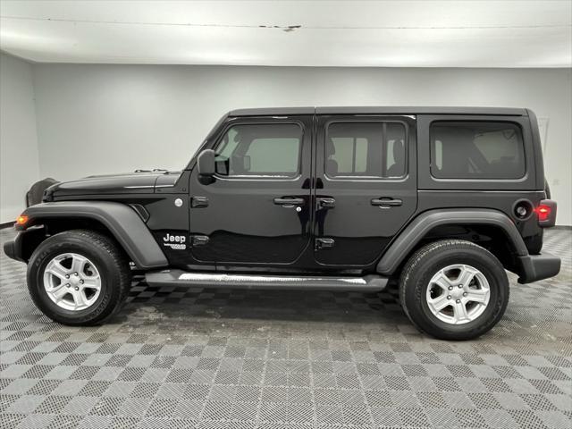 used 2021 Jeep Wrangler Unlimited car, priced at $30,298