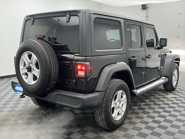 used 2021 Jeep Wrangler Unlimited car, priced at $30,298