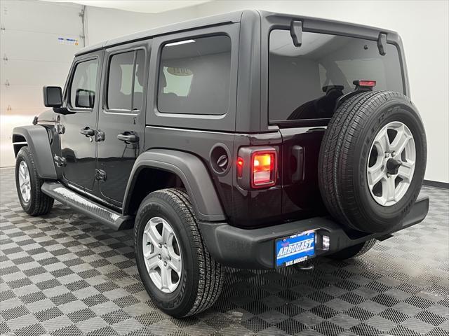 used 2021 Jeep Wrangler Unlimited car, priced at $30,298