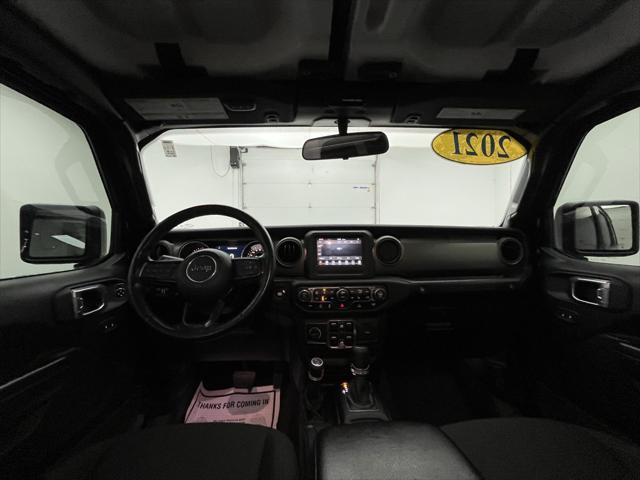 used 2021 Jeep Wrangler Unlimited car, priced at $30,298