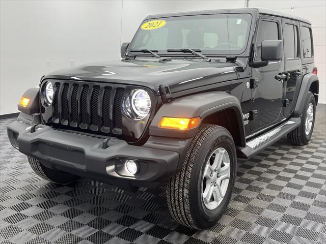 used 2021 Jeep Wrangler Unlimited car, priced at $30,298