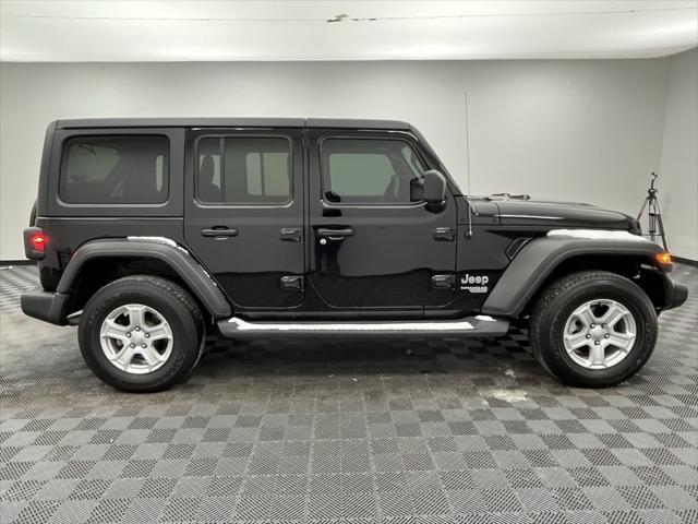 used 2021 Jeep Wrangler Unlimited car, priced at $30,298