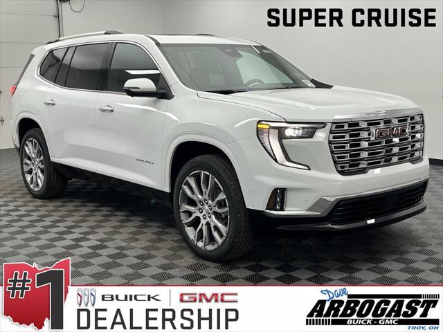 new 2025 GMC Acadia car, priced at $59,497